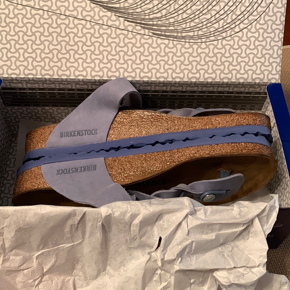 Birkenstock Gizeh Braided Dusty Blue